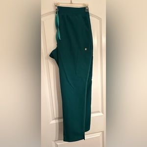 High waisted yola skinny scrub pants